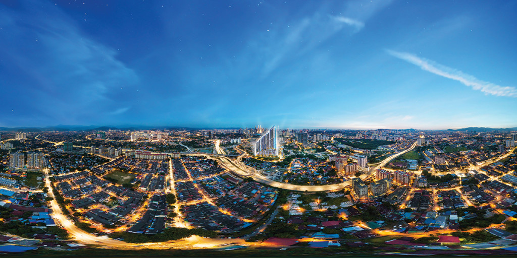 SkyMeridien is located in Bandar Baru Sentul, within 5km of the Kuala Lumpur city centre (KLCC).